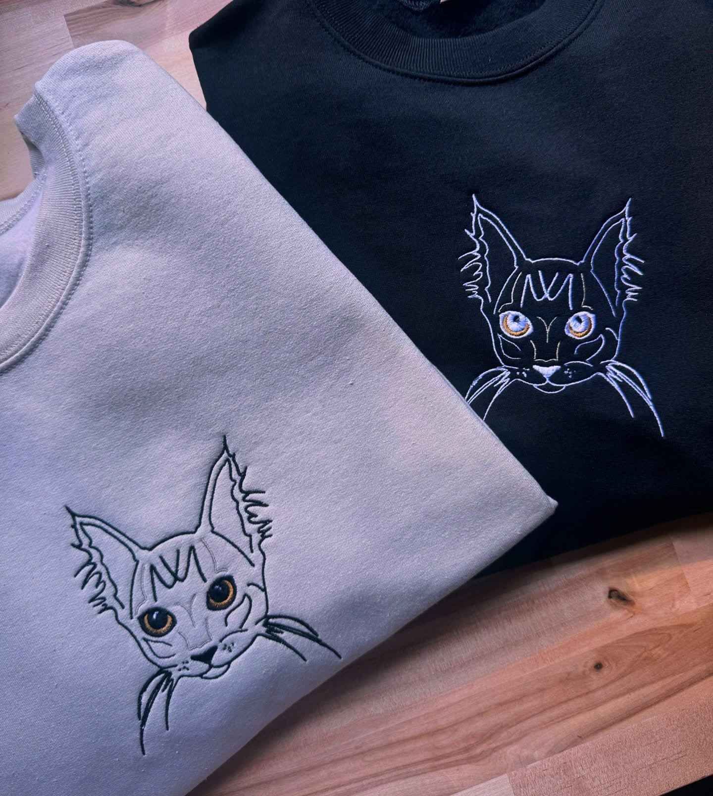 Custom Pet Outline Design Service – Embroidery or Vinyl
