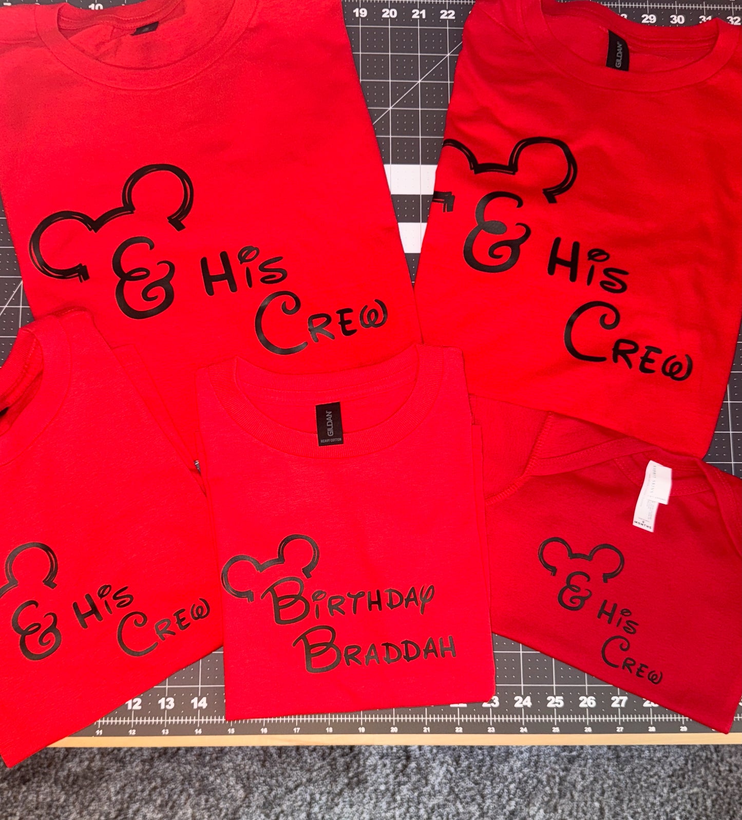 Custom Matching Family Tees