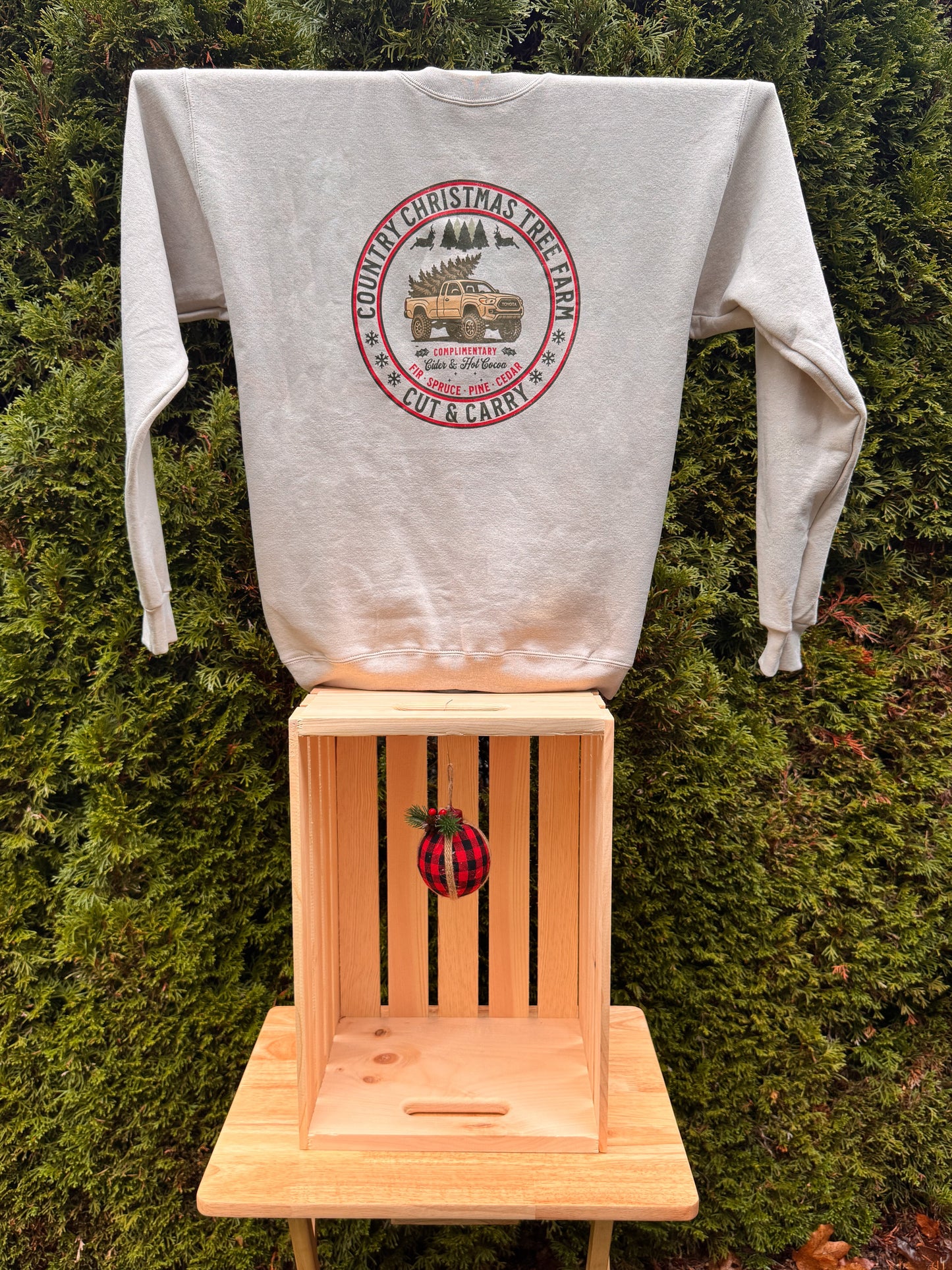 Country Christmas Tacoma Crewneck