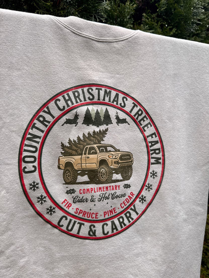 Country Christmas Tacoma Crewneck