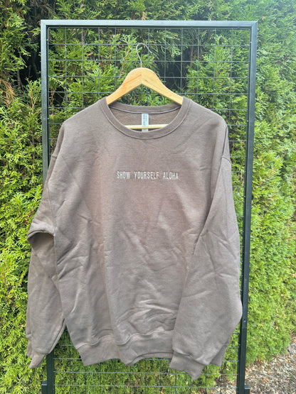 Show Yourself Aloha Crewneck